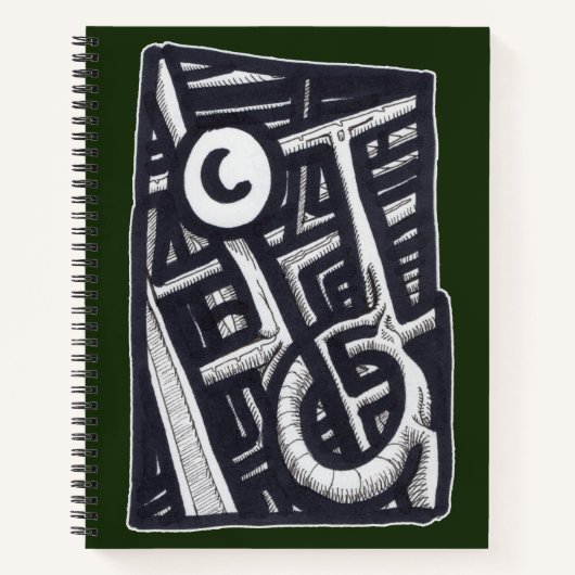 穴を開ける？ ノートブック (正面)