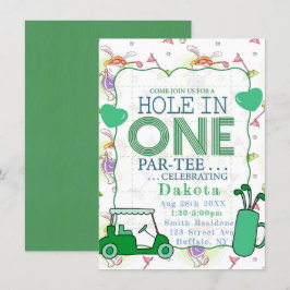 穴イン1パーT型誕生祝い1 招待状