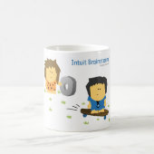 穴居人のマグ コーヒーマグカップ (中央)