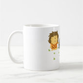 穴居人のマグ コーヒーマグカップ (左)