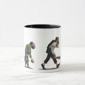 穴居人のマグ マグカップ (中央)