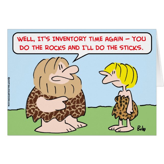 穴居人の目録時間は棒を揺すります (正面横)