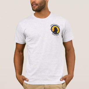 穴居人は数学の頭が切れるなギアのTシャツをします Tシャツ