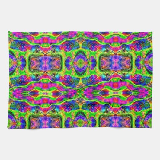 穴居人 キッチンタオル (横)