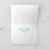 穴居式フクロウの休日 シーズンカード (内部)