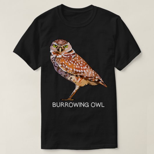 穴居鳥の恋人 Tシャツ (デザイン正面)