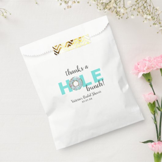 穴感謝してい束 |ドナットパーティーのお気に入りバッグ フェイバーバッグ (封をした状態)