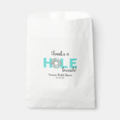 穴感謝してい束 |ドナットパーティーのお気に入りバッグ フェイバーバッグ (正面)