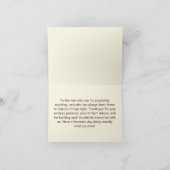 穴掘りバツグンの作業小屋 | おじいちゃん カード (内部)