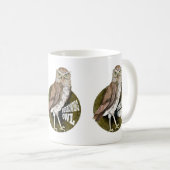 穴掘りフクロウ コーヒーマグカップ (正面右)