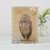 穴掘りフクロムクリスマスカード シーズンカード (スタンド正面)