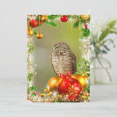 穴掘りフクロムクリスマスカード シーズンカード (スタンド正面)