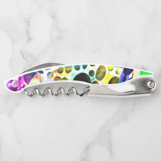 穴素朴と切り出しの水色 ソムリエナイフ (裏面)