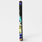 穴素朴と切り出しの水色 Case-Mate iPhoneケース (裏面/左)