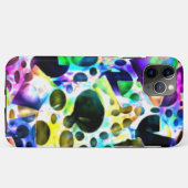 穴素朴と切り出しの水色 Case-Mate iPhoneケース (裏面(横))