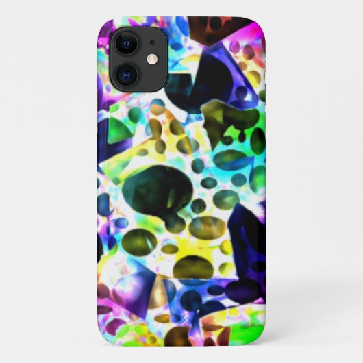 穴素朴と切り出しの水色 Case-Mate iPhoneケース (裏面)