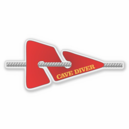 穴開けダイバー（ラインマーカー） シール (正面)