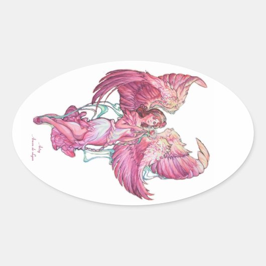 穴開け2 楕円形シール (正面)