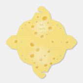 穴魅力的付きイエローチパーソナライズされたーズ フェイバーボックス (折り畳みなし)