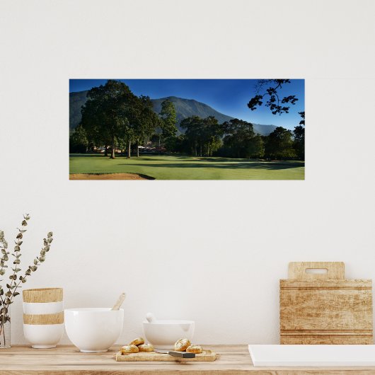 穴18からのアビラ ポスター (キッチン)