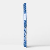 穴、デニムジーンズ、リップしたテクスチャ Case-Mate iPhoneケース (裏面 / 右)