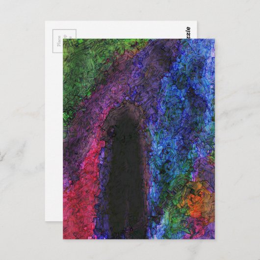 穴 ポストカード (正面/裏面)