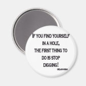 穴 マグネット (正面/裏面)