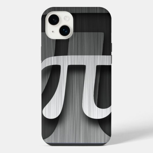究極のπリフトデザイン iPhoneケース (裏面)