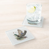 究極のアヒル狩り ガラスコースター (アングル)