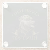 究極のアヒル狩り ガラスコースター (裏面)