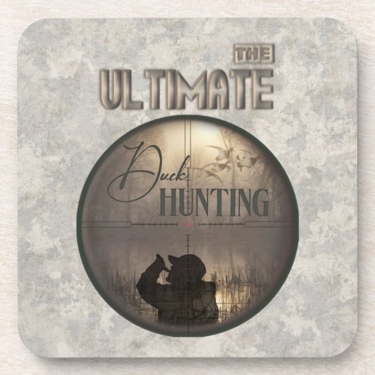 究極のアヒル狩り コースター (正面)