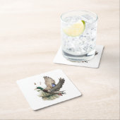 究極のアヒル狩り スクエアペーパーコースター (インサイチュ)