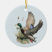 究極のアヒル狩り セラミックオーナメント (正面)