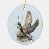 究極のアヒル狩り セラミックオーナメント (左)