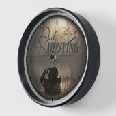 究極のアヒル狩り 壁時計 (傾斜)