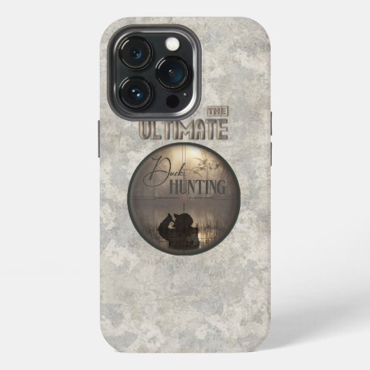 究極のアヒル狩り   iPhoneケース (裏面)