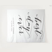 究極のウェディングセレモニーバックドロップ タペストリー (正面(横))