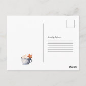 究極のエッグノッグのレシピ｜ホリデーシーズンにぴったり ポストカード (裏面)