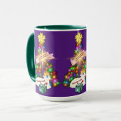 究極のクリスマスプレゼントはイエス・キリスト・マググ マグカップ (正面左)