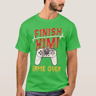 究極のゲーマー体験のためのゲームオーバー Tシャツ