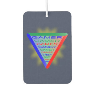 究極のゲーマー3ゲーミングシステムカラーRGB カーエアーフレッシュナー