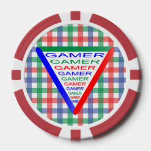 究極のゲーマー3ゲーミングシステムカラーRGB ポーカーチップ