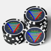 究極のゲーマー3ゲーミングシステムカラーRGB ポーカーチップ (積み重ね)