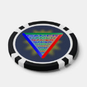 究極のゲーマー3ゲーミングシステムカラーRGB ポーカーチップ (シングル)