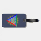 究極のゲーマー3ゲーミングシステムカラーRGB ラゲッジタグ (裏面横)
