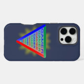 究極のゲーマー3ゲーミングシステムカラーRGB iPhoneケース (裏面横)