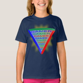 究極のゲーマー3ゲーミングシステムカラーRGB Tシャツ