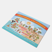 究極のサニーカリフォルニアスタンダードドアマット ドアマット (アングル)