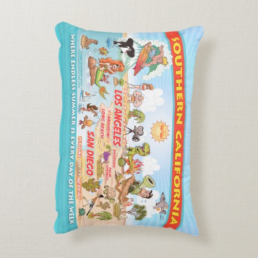 究極のサニーカリフォルニア アクセントクッション (裏面(縦))