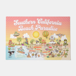 究極のソカルサンセット ドアマット